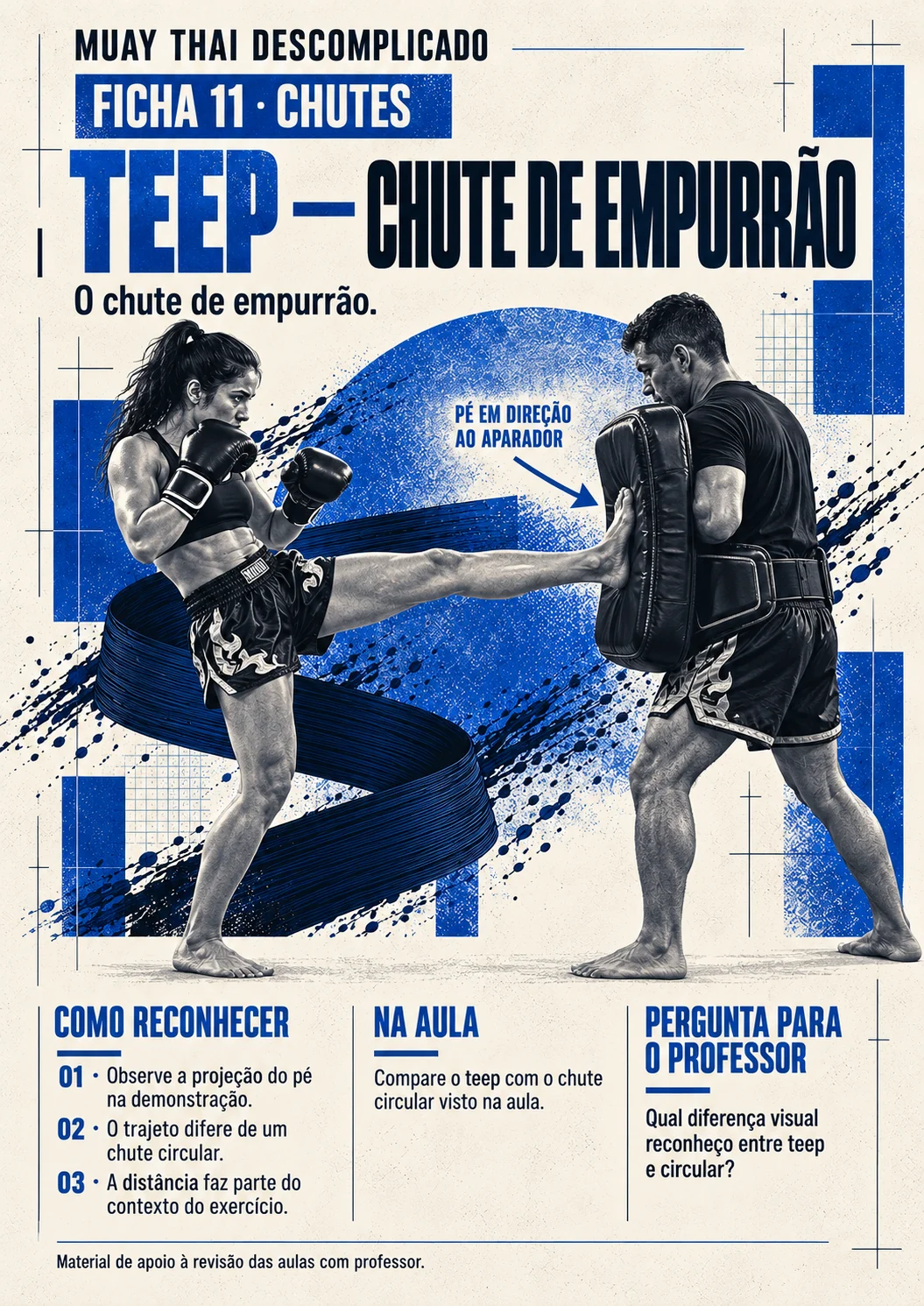 Teep — chute de empurrão
